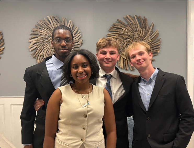 Students speaking at The Bridge Academy 2026 Gala in New Jersey